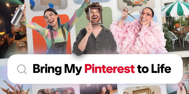 Image of Pinterest's new DIY/Transformation series, Bring My Pinterest to Life.
